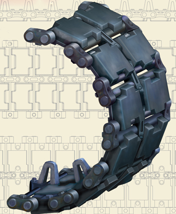 Сборная модель Leclerc MBT Workable Track Link Set