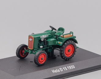 HELA D15 Tractor Truck 1950 - Con Vetrina - With Showcase, green