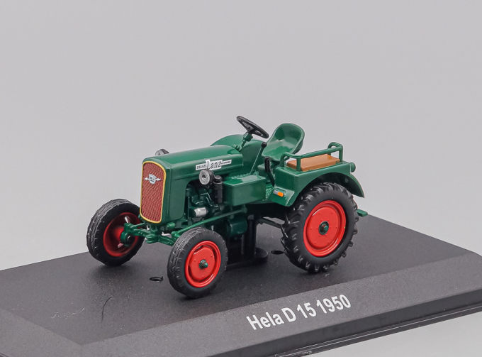 HELA D15 Tractor Truck 1950 - Con Vetrina - With Showcase, green