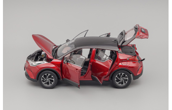 TOYOTA Izoa/C-HR 2019, red / black