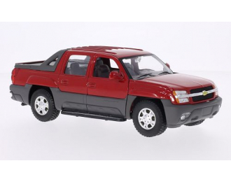 CHEVROLET Avalanche (2002), red