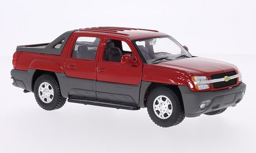CHEVROLET Avalanche (2002), red
