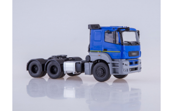 Камский грузовик 65206 седельный тягач, синий
