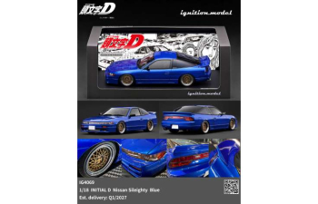 NISSAN Sileighty INITIAL D , blue