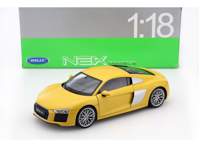 AUDI R8 V10 (2016), yellow