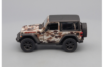 JEEP Wrangler (2018), camouflage brown