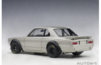 NISSAN Skyline GT-R (KPGC-10) Racing, silver