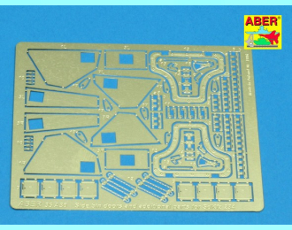 Фототравление Side bin doors & additional parts for Puma