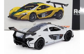 McLAREN P1 №51 Racing (2013), White Blue