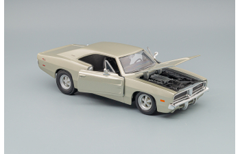 DODGE Charger R/T (1969), silver