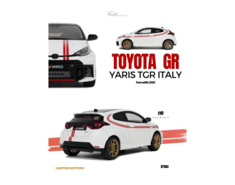 Toyota GR Yaris TGR Italy Limited Edition *Resin series*, pure white 2024