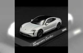 PORSCHE Taycan Turbo (j1.2) (2024), Ice Grey