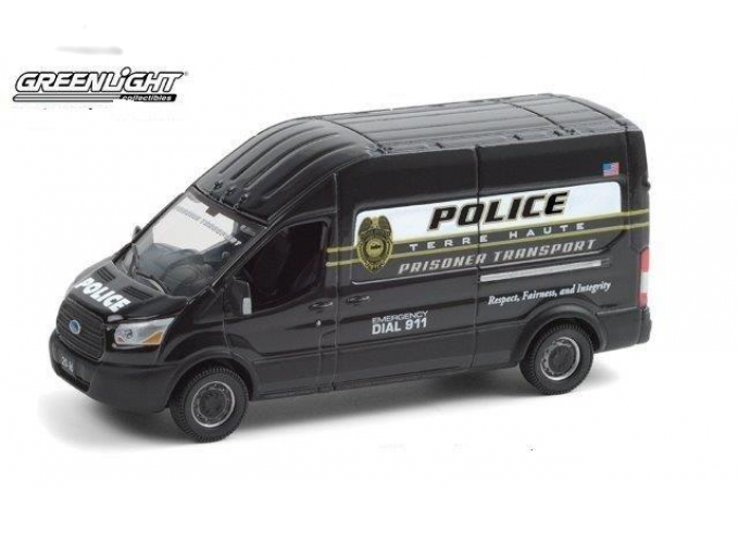 FORD Transit LWB High Roof "Terre Haute Indiana Police Prisoner Transport" 2020