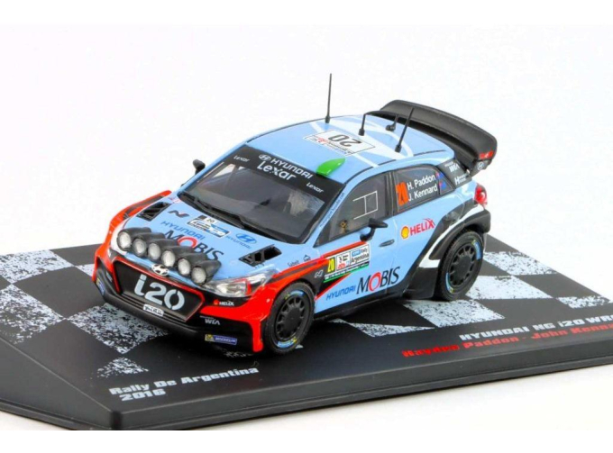 HYUNDAI NG I20 WRC №20 Rally De Argentina H.Paddon J.Kennard (2016)