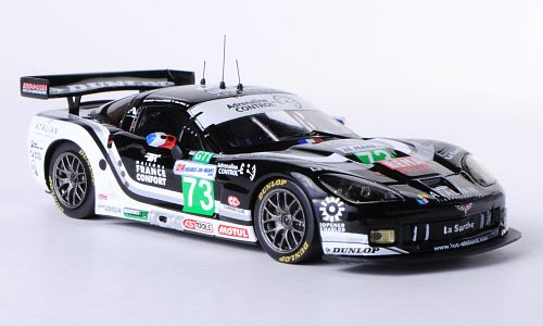 CHEVROLET Corvette C6.R 73 LMGT1 Le Mans (J.Jousse - X.Maassen - P.Goueslard) 2010, black