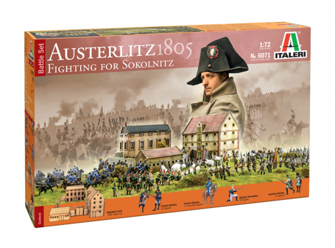 Сборная модель АУСТЕРЛИЦ 1805 - БОИ ЗА СОКОЛЬНИЦ