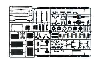 Сборная модель SCANIA S770 4x2 Tractor Truck 2-assi 2020