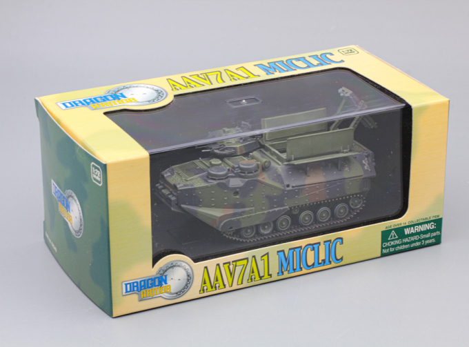 USMC AAV7A1 MICLIC LVTP7 Mine Clearance Vehicle Model