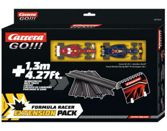 Набор расширения "Formula Racer" для гоночных треков серии Carrera GO!!!. / GT racer extension pack