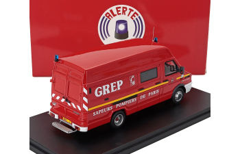 IVECO FIAT Turbo Daily 49-10 Van Tib Grep Bspp Sapeurs Pompiers De Paris (1996), Red White