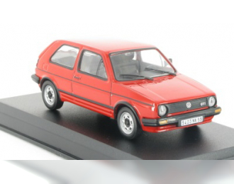 VOLKSWAGEN Golf GTi de 1984, серия Auto Plus La Collection 38, красный