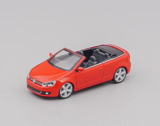 VOLKSWAGEN Golf VI Convertible, lightred / black