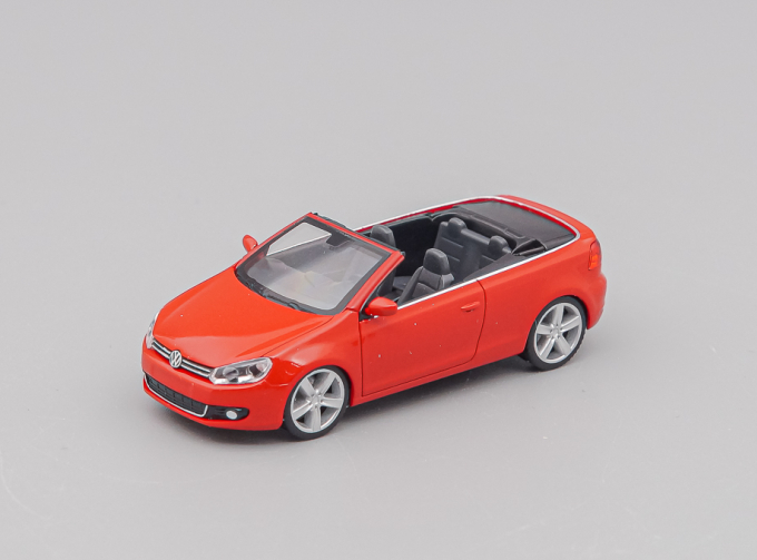 VOLKSWAGEN Golf VI Convertible, lightred / black