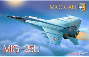 Сборная модель Mig-25PU Soviet training battle interceptor