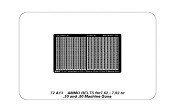 Ammo belts 7,62-7,92 for 30 and 50