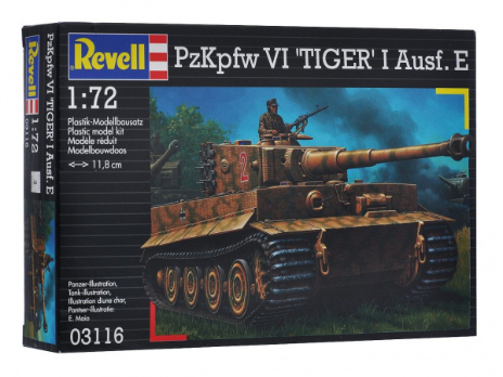 Сборная модель Танк PzKpfw VI Tiger