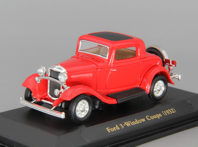 FORD 3-Window Coupe (1932), red