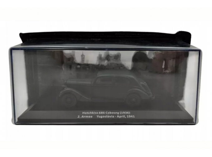 HOTCHKISS 686 Cabourg (1936) Armee Yugoslavia - April 1941, Voitures Militaires de la 2nde Guerre Mondiale