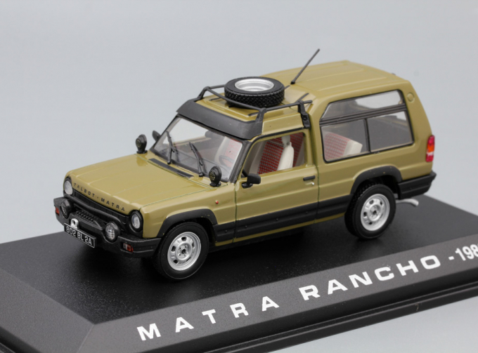 MATRA Rancho (1980), brown