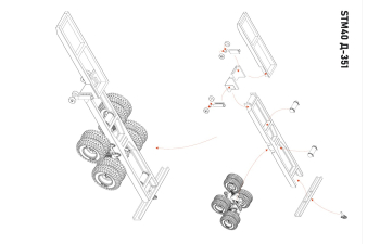 Сборная модель Битумовоз Д-351А
