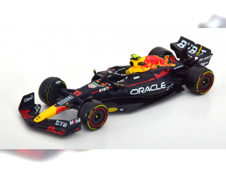 RED BULL F1 Rb19 Team Oracle Red Bull Racing N11 Season (2023) Sergio Perez, Matt Blue