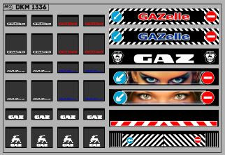 Декаль Брызговик для гузовиков и прицепов вариант 27