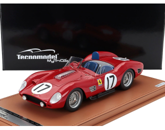 FERRARI 250tr Testarossa 3.0l V12 Spider Team N.a.r.t. North American Racing №17 3rd 12h Sebring Pedro Rodriguez - Ricardo Rodriguez (1961) , Red