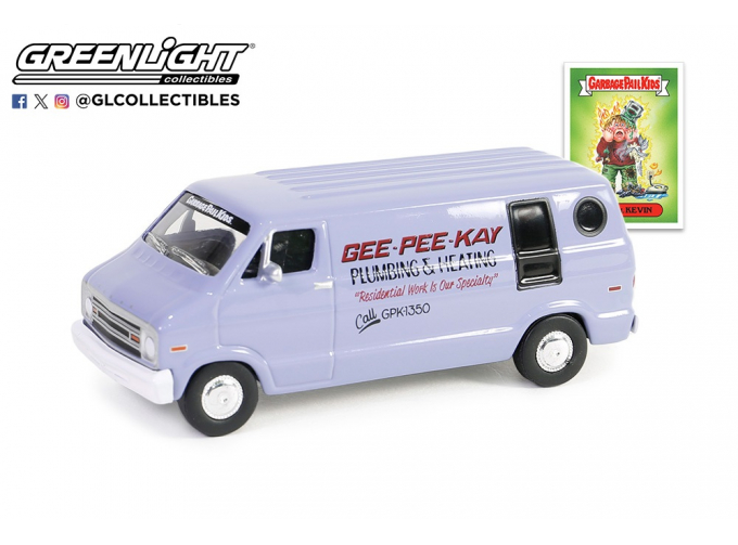 DODGE B-100 Van "Overkill Kevin" (1976), Blue