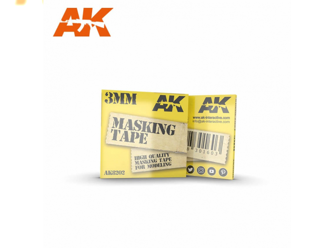 MASKING TAPE: 3mm