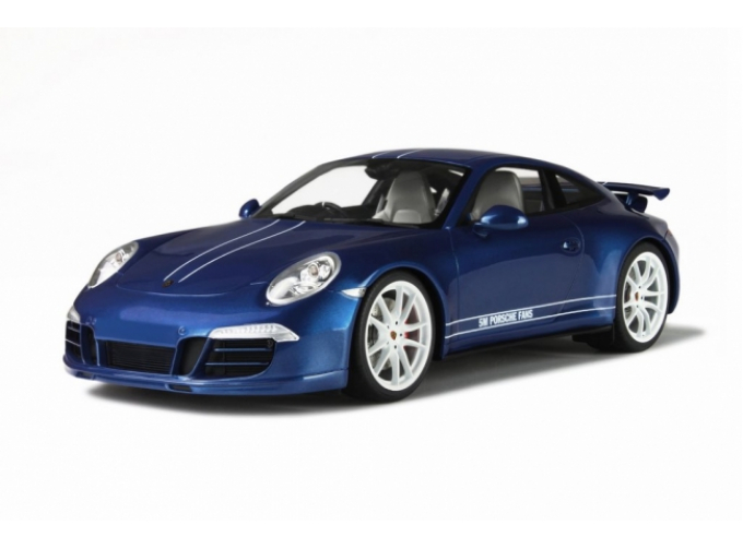 Porsche 991 Carrera 4S "5 Millions" (blue with white details)