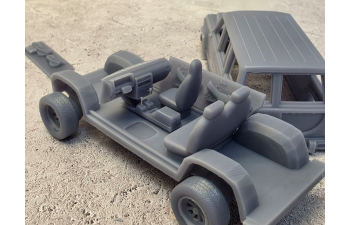 Сборная модель Nissan Patrol Y60
