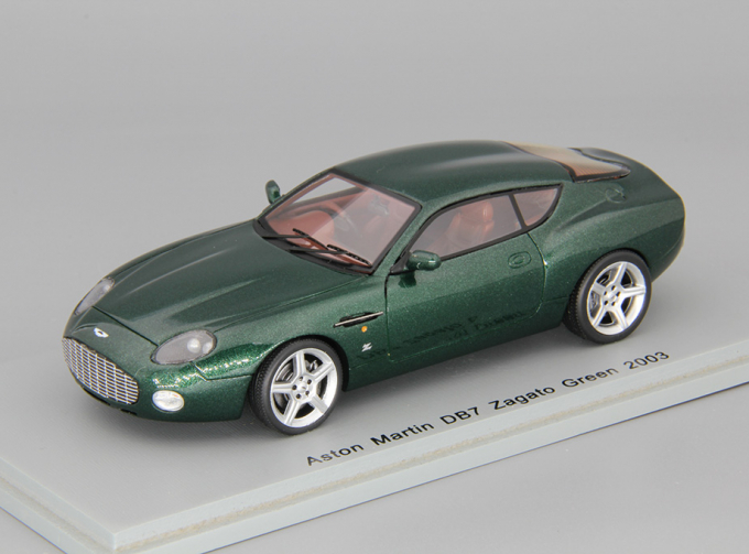 ASTON MARTIN DB7 Zagato Coupe, green