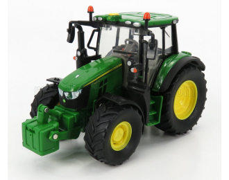 JOHN DEERE 6120m Tractor (2015), Green Yellow