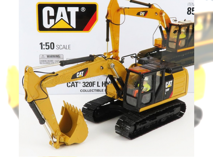 CATERPILLAR Cat320f L Escavatore Cingolato - Tractor Hydraulic Excavator, Yellow Black