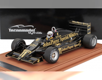 LOTUS F1 94t Team Jps №11 European Gp (with Pilot Figure) (1983) Elio De Angelis, Black Gold
