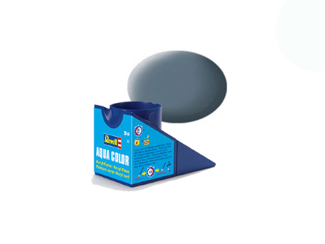 Краска акриловая водорастворимая - Серо-голубой, матовая, 18 мл