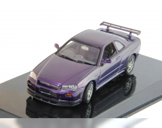 NISSAN Skyline GT-R R34 (1999), purple