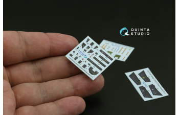 3D Декаль интерьера кабины Mirage 2000D (Dream Model) (с 3D-печатными деталями)