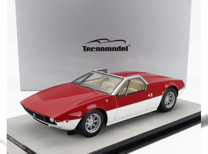 DE TOMASO Mangusta Spider (1986), Red Silver