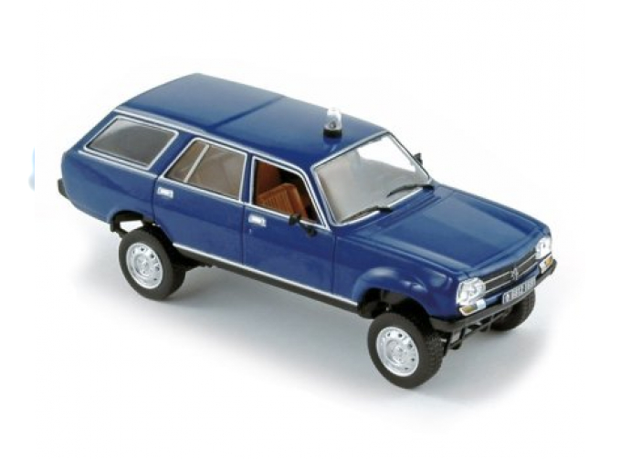 PEUGEOT 504 break Dangel 4x4 Gendarmerie (1979), синий